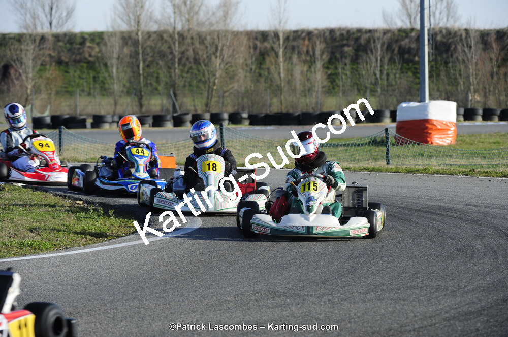 08/03/2015 : 1ère manche du Championnat du Sud à Muret (Photos Patrick Lascombes) 2015 — karting