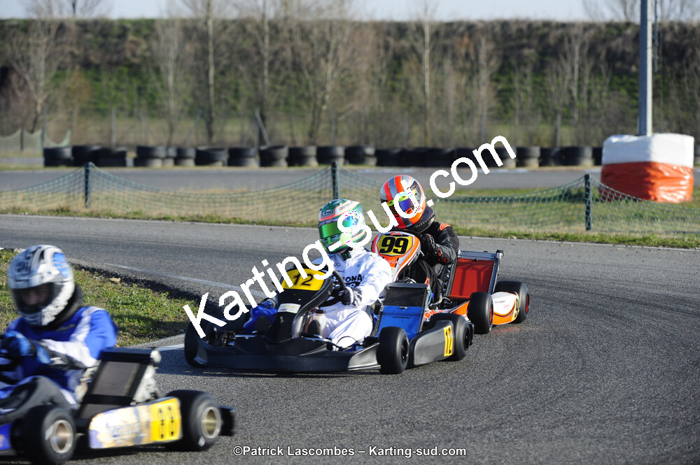 08/03/2015 : 1ère manche du Championnat du Sud à Muret (Photos Patrick Lascombes) 2015 — karting