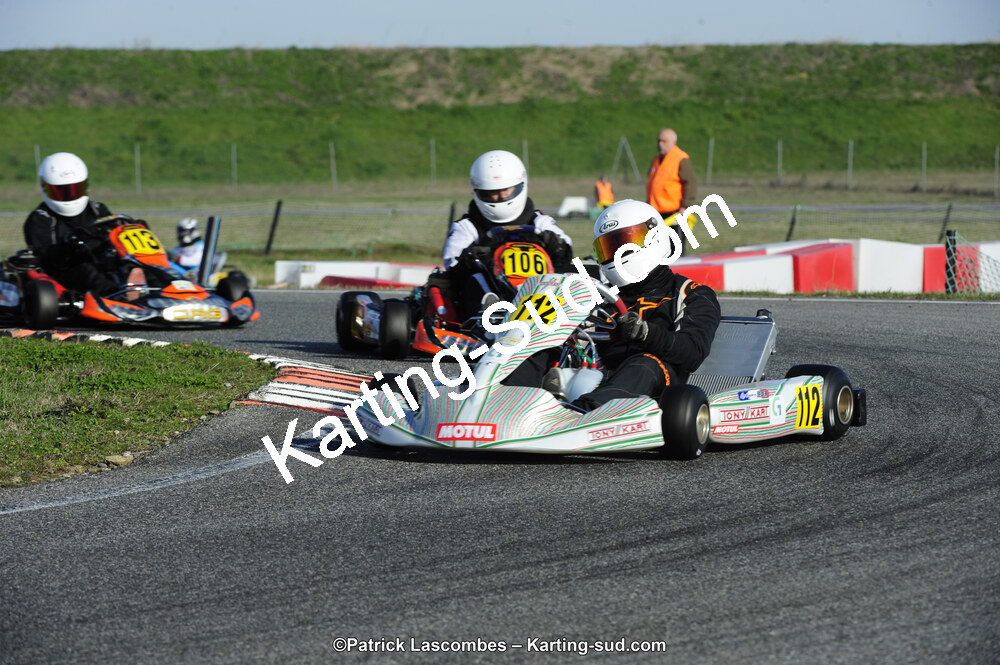 08/03/2015 : 1ère manche du Championnat du Sud à Muret (Photos Patrick Lascombes) 2015 — karting