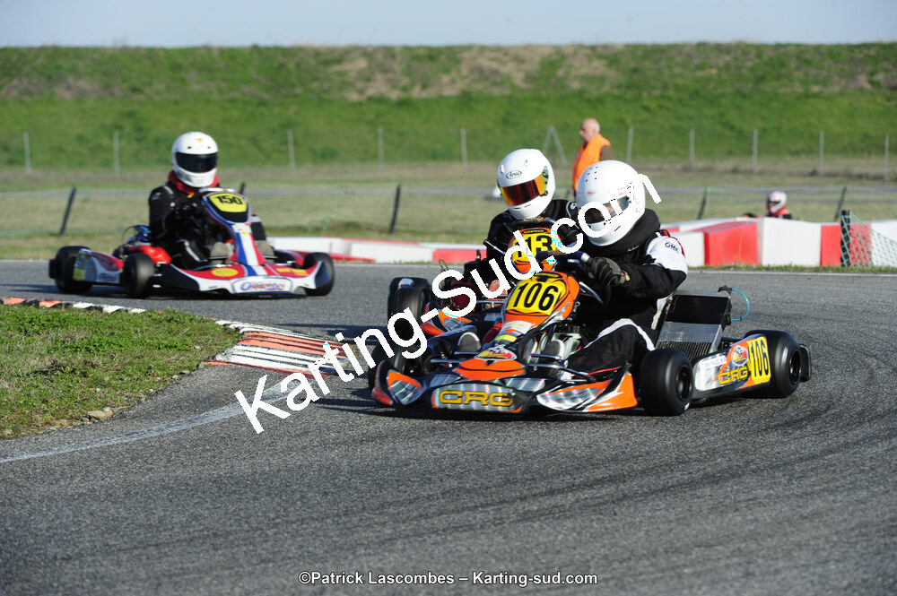 08/03/2015 : 1ère manche du Championnat du Sud à Muret (Photos Patrick Lascombes) 2015 — karting
