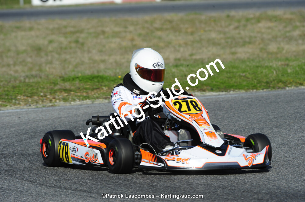 08/03/2015 : 1ère manche du Championnat du Sud à Muret (Photos Patrick Lascombes) 2015 — karting