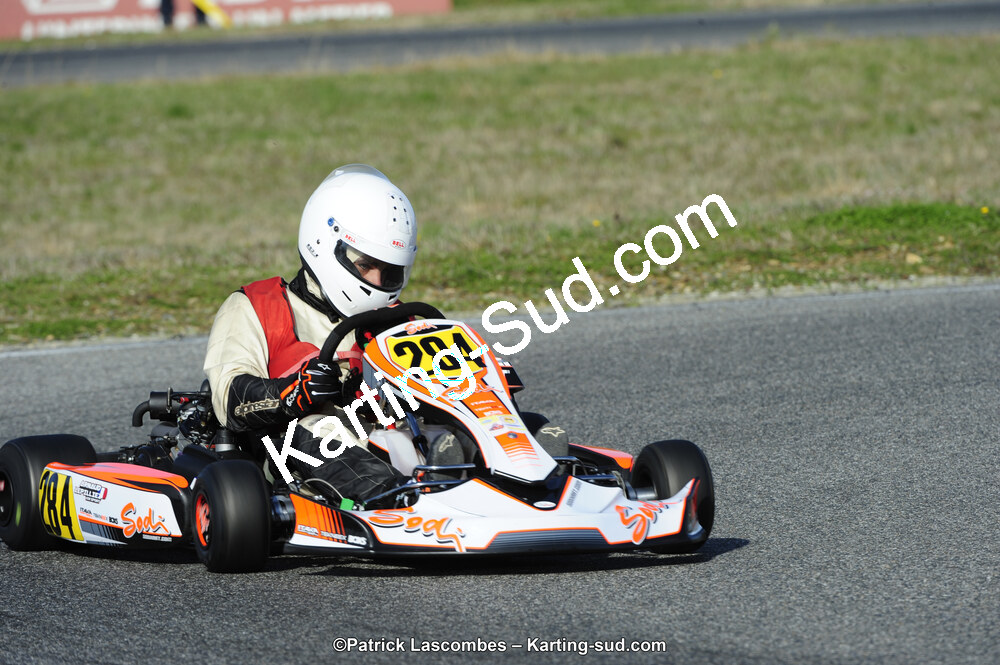 08/03/2015 : 1ère manche du Championnat du Sud à Muret (Photos Patrick Lascombes) 2015 — karting