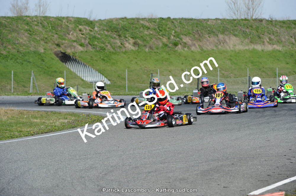 08/03/2015 : 1ère manche du Championnat du Sud à Muret (Photos Patrick Lascombes) 2015 — karting