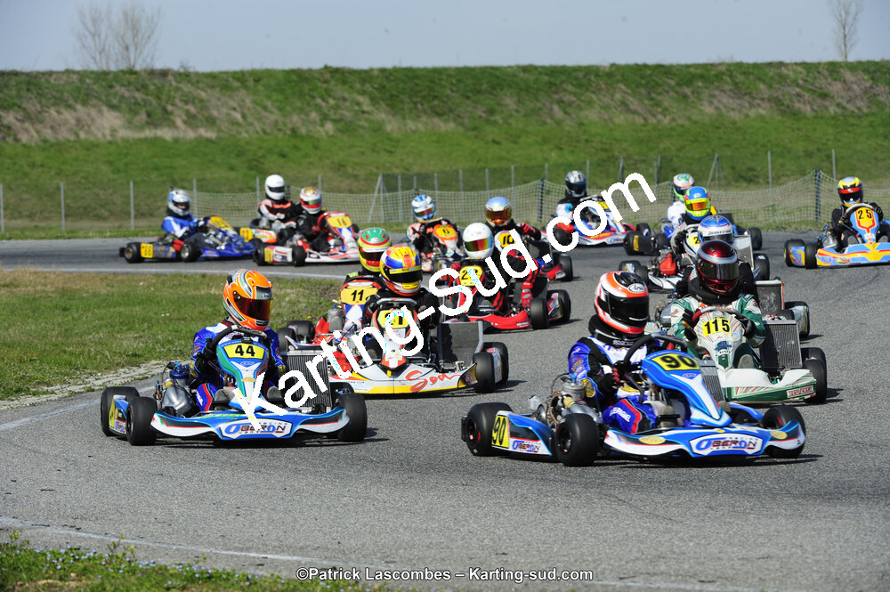 08/03/2015 : 1ère manche du Championnat du Sud à Muret (Photos Patrick Lascombes) 2015 — karting