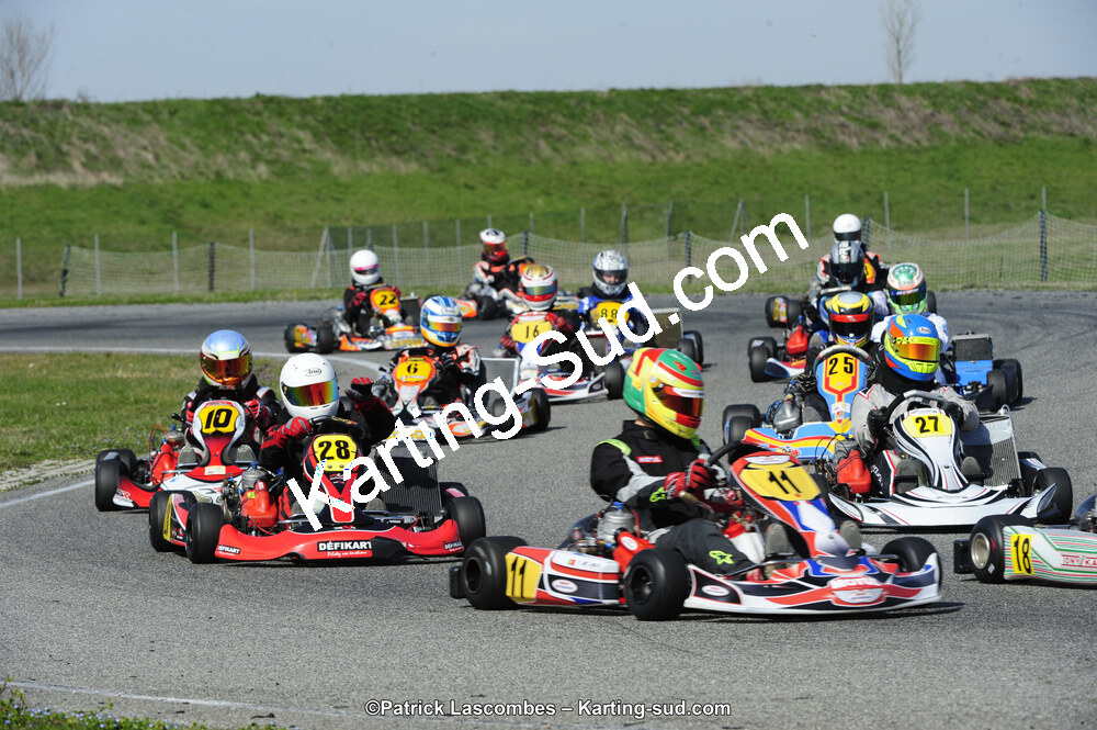 08/03/2015 : 1ère manche du Championnat du Sud à Muret (Photos Patrick Lascombes) 2015 — karting
