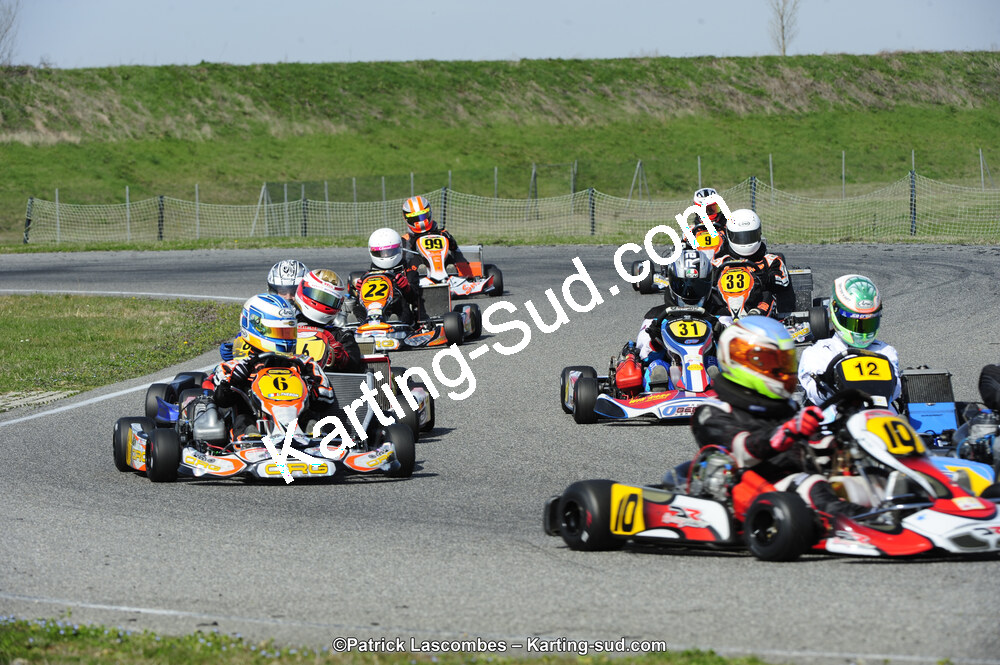 08/03/2015 : 1ère manche du Championnat du Sud à Muret (Photos Patrick Lascombes) 2015 — karting