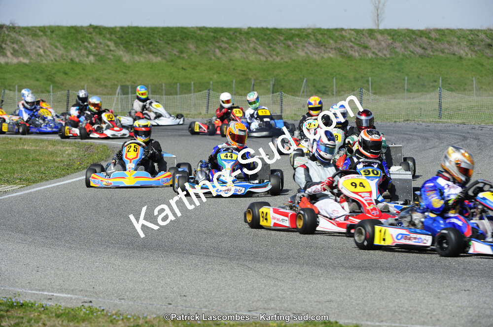 08/03/2015 : 1ère manche du Championnat du Sud à Muret (Photos Patrick Lascombes) 2015 — karting
