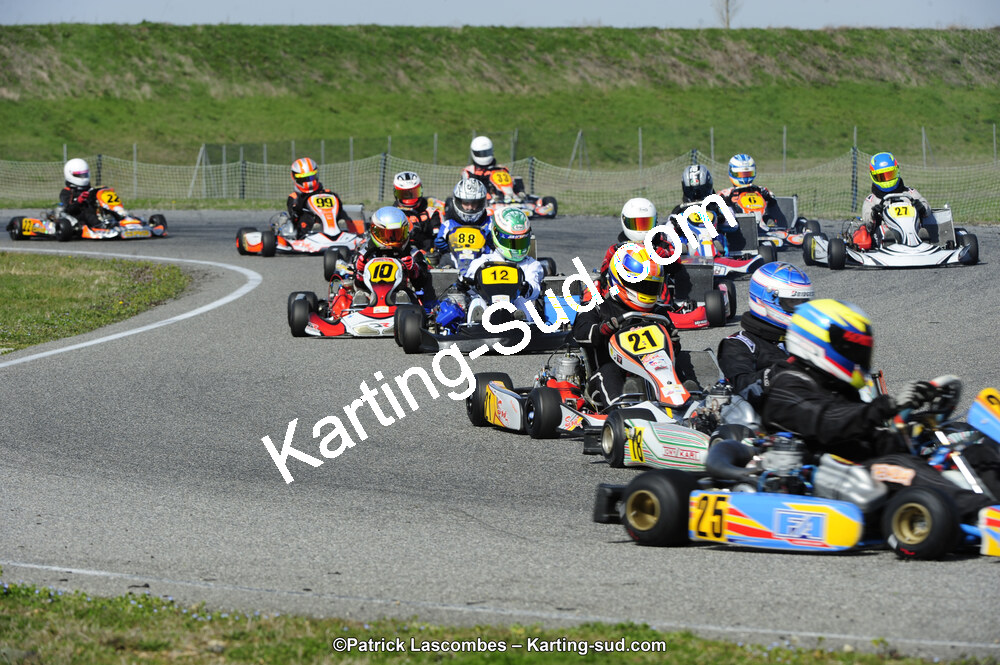 08/03/2015 : 1ère manche du Championnat du Sud à Muret (Photos Patrick Lascombes) 2015 — karting