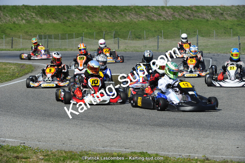 08/03/2015 : 1ère manche du Championnat du Sud à Muret (Photos Patrick Lascombes) 2015 — karting