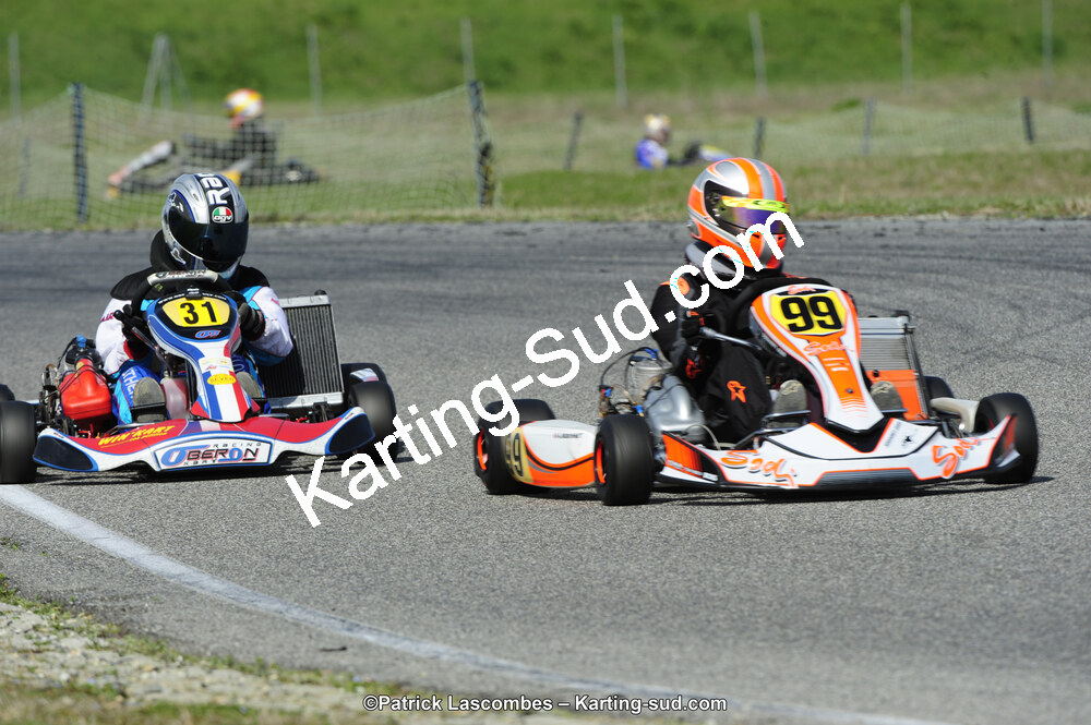 08/03/2015 : 1ère manche du Championnat du Sud à Muret (Photos Patrick Lascombes) 2015 — karting