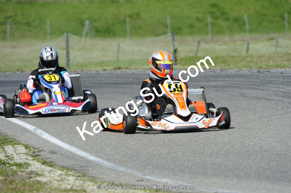 08/03/2015 : 1ère manche du Championnat du Sud à Muret (Photos Patrick Lascombes) 2015 — karting