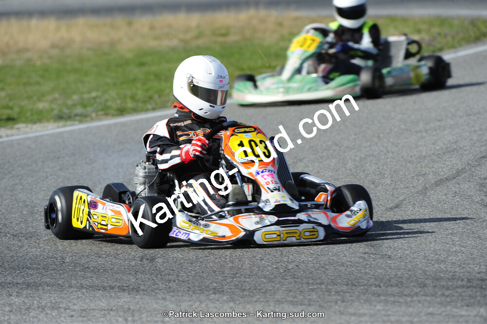 08/03/2015 : 1ère manche du Championnat du Sud à Muret (Photos Patrick Lascombes) 2015 — karting
