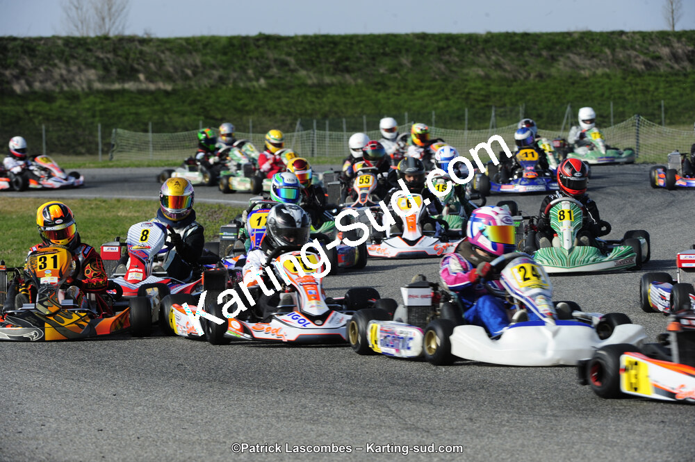 08/03/2015 : 1ère manche du Championnat du Sud à Muret (Photos Patrick Lascombes) 2015 — karting