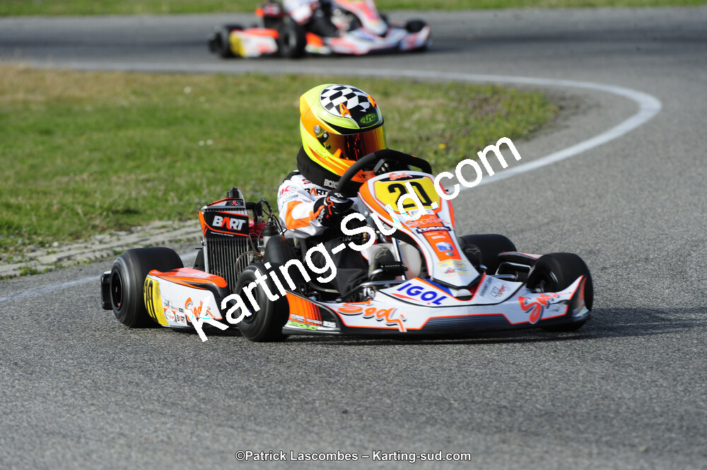 08/03/2015 : 1ère manche du Championnat du Sud à Muret (Photos Patrick Lascombes) 2015 — karting