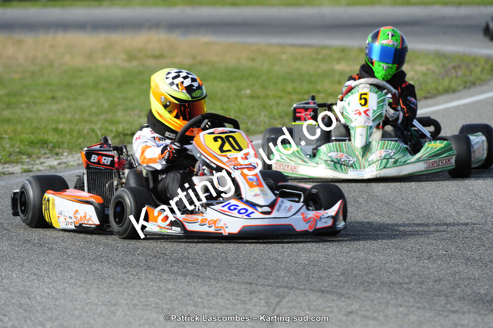 08/03/2015 : 1ère manche du Championnat du Sud à Muret (Photos Patrick Lascombes) 2015 — karting