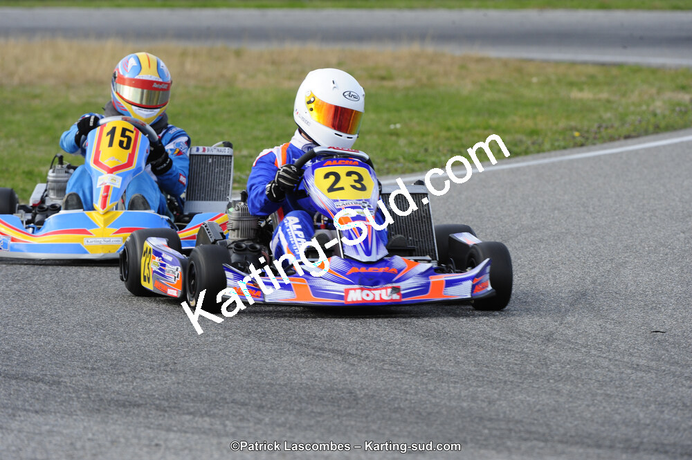 08/03/2015 : 1ère manche du Championnat du Sud à Muret (Photos Patrick Lascombes) 2015 — karting
