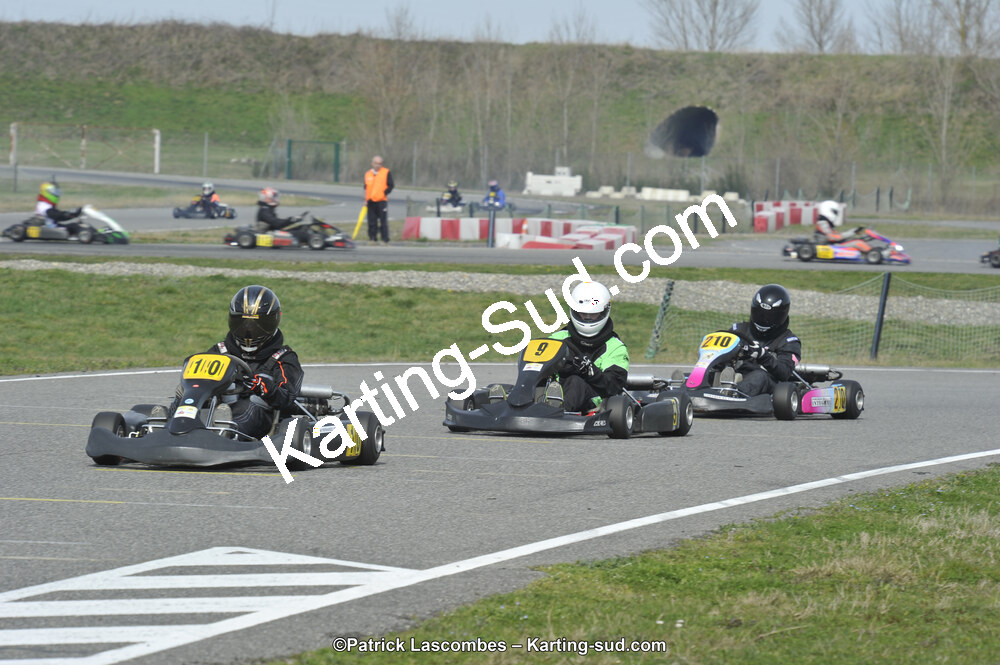 08/03/2015 : 1ère manche du Championnat du Sud à Muret (Photos Patrick Lascombes) 2015 — karting