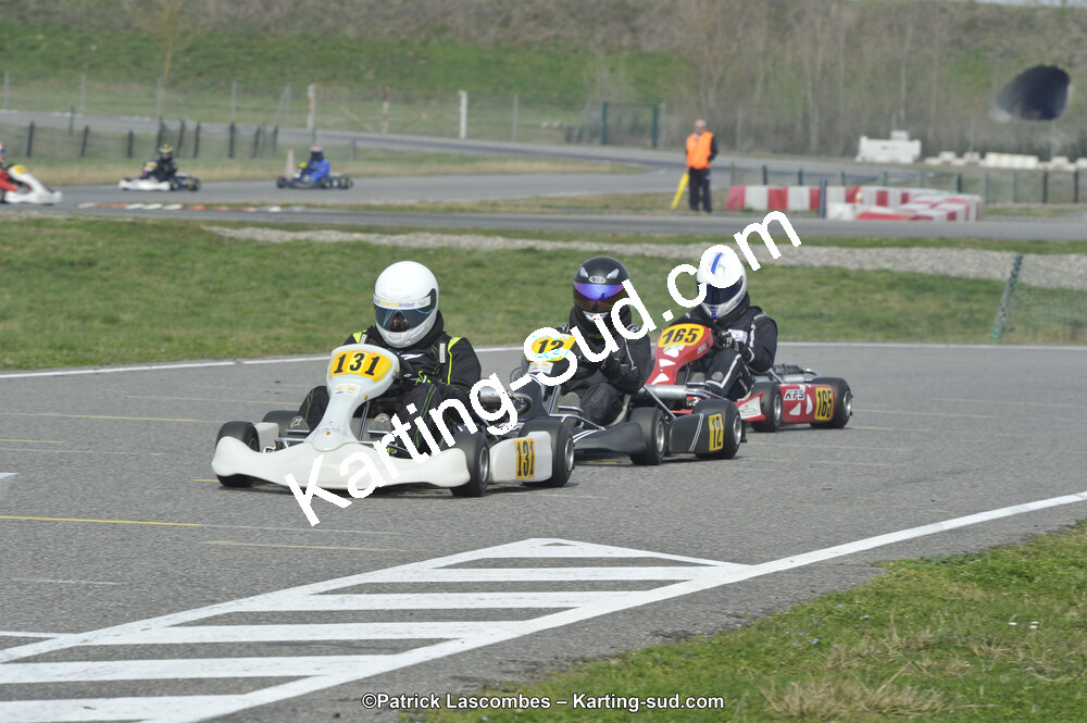 08/03/2015 : 1ère manche du Championnat du Sud à Muret (Photos Patrick Lascombes) 2015 — karting