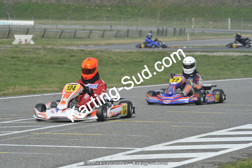 08/03/2015 : 1ère manche du Championnat du Sud à Muret (Photos Patrick Lascombes) 2015 — karting
