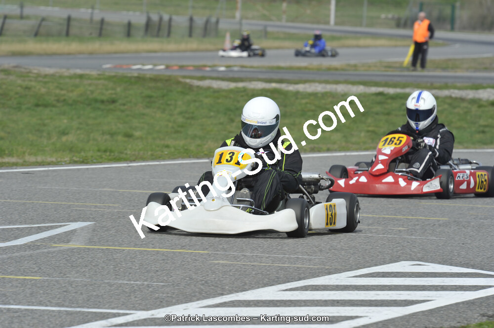 08/03/2015 : 1ère manche du Championnat du Sud à Muret (Photos Patrick Lascombes) 2015 — karting
