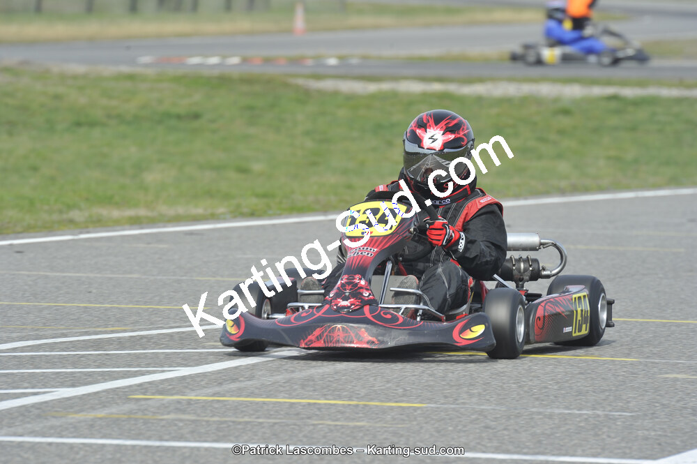 08/03/2015 : 1ère manche du Championnat du Sud à Muret (Photos Patrick Lascombes) 2015 — karting