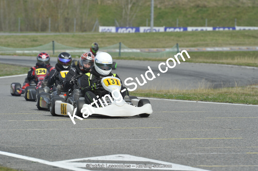 08/03/2015 : 1ère manche du Championnat du Sud à Muret (Photos Patrick Lascombes) 2015 — karting
