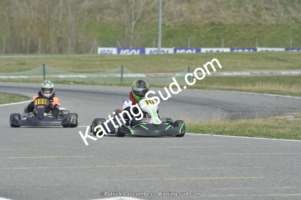 08/03/2015 : 1ère manche du Championnat du Sud à Muret (Photos Patrick Lascombes) 2015 — karting