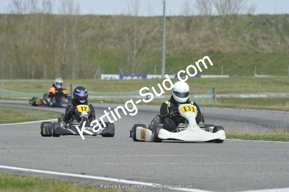 08/03/2015 : 1ère manche du Championnat du Sud à Muret (Photos Patrick Lascombes) 2015 — karting