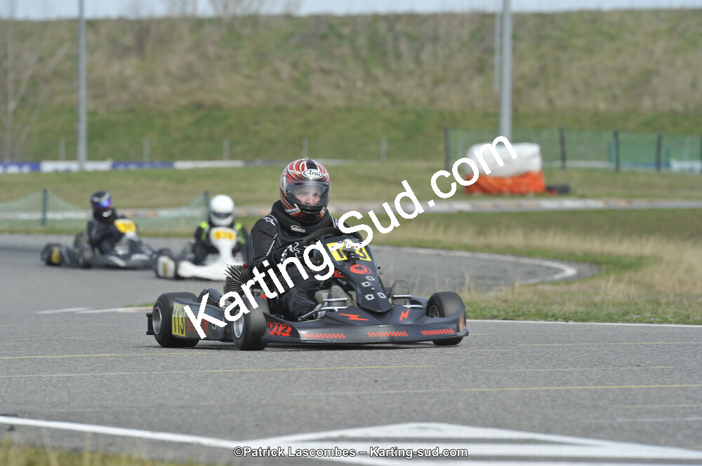 08/03/2015 : 1ère manche du Championnat du Sud à Muret (Photos Patrick Lascombes) 2015 — karting