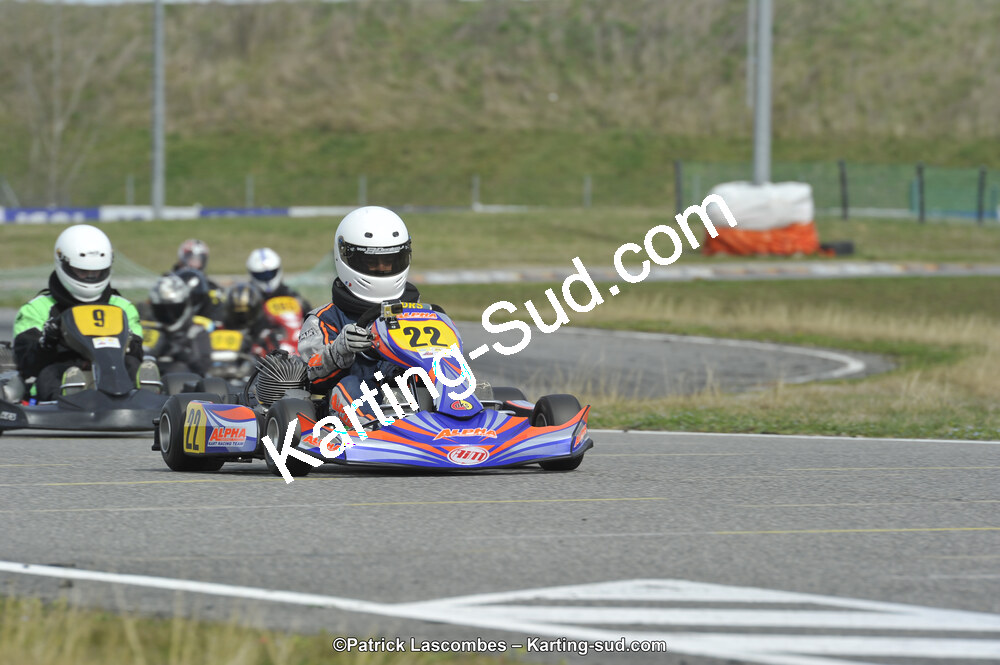 08/03/2015 : 1ère manche du Championnat du Sud à Muret (Photos Patrick Lascombes) 2015 — karting