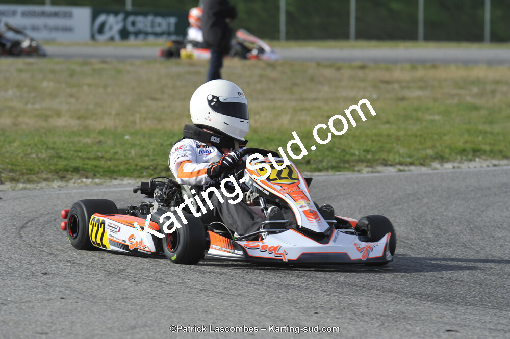 08/03/2015 : 1ère manche du Championnat du Sud à Muret (Photos Patrick Lascombes) 2015 — karting