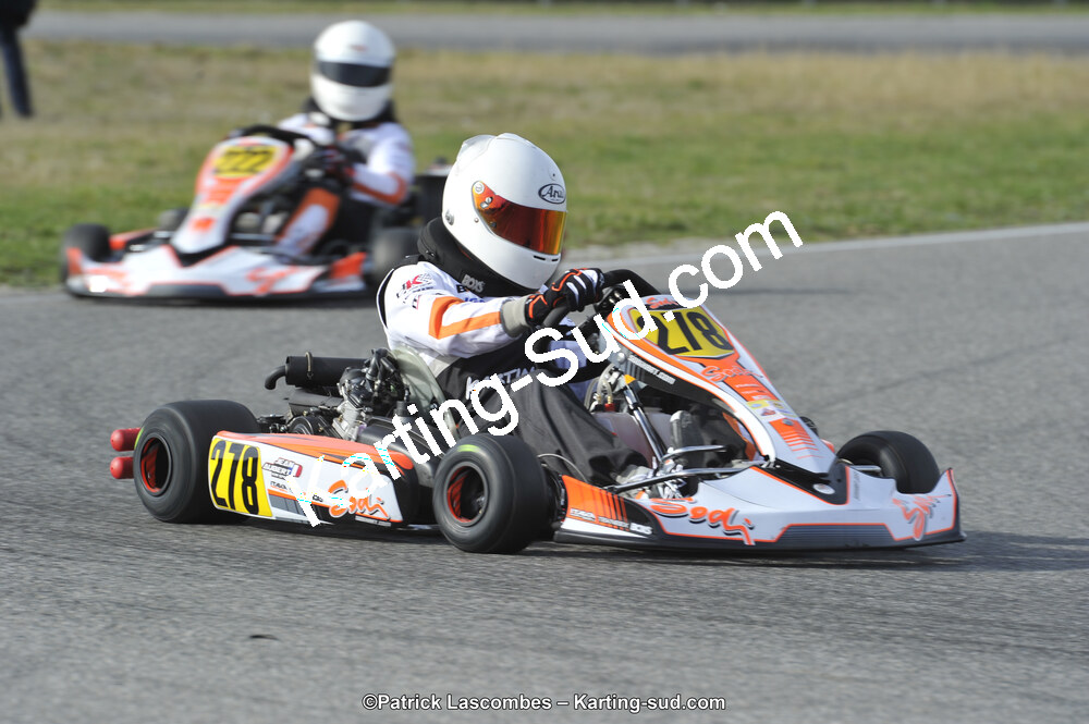 08/03/2015 : 1ère manche du Championnat du Sud à Muret (Photos Patrick Lascombes) 2015 — karting