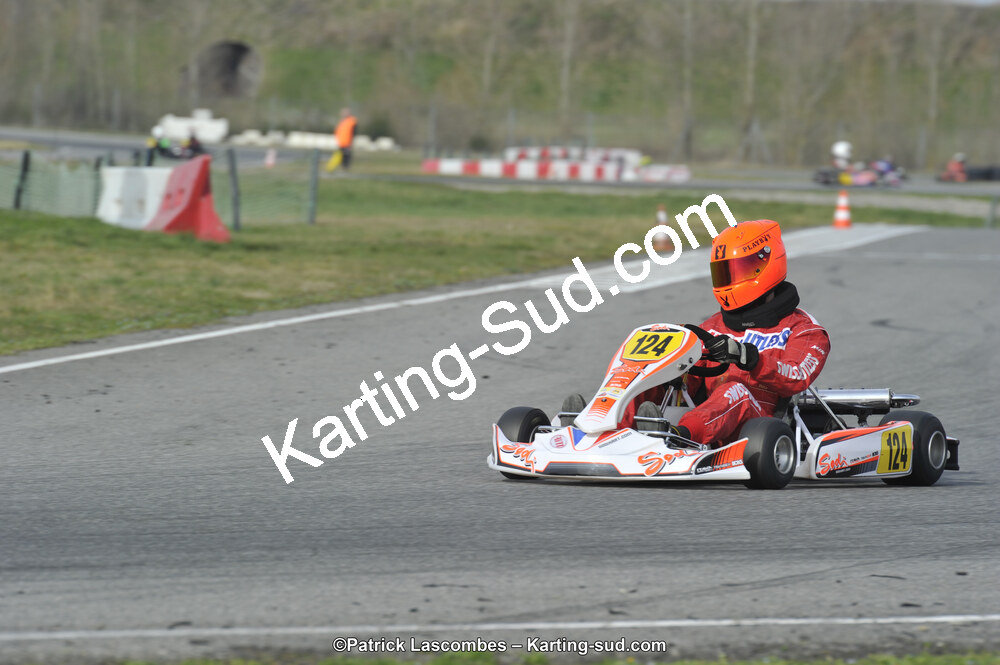 08/03/2015 : 1ère manche du Championnat du Sud à Muret (Photos Patrick Lascombes) 2015 — karting