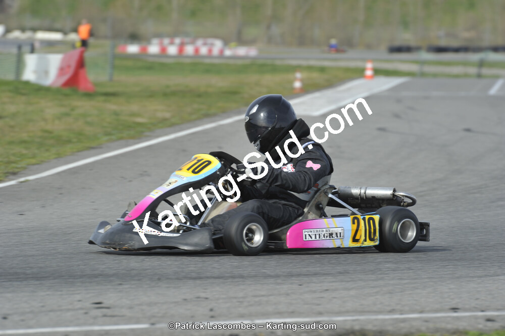 08/03/2015 : 1ère manche du Championnat du Sud à Muret (Photos Patrick Lascombes) 2015 — karting