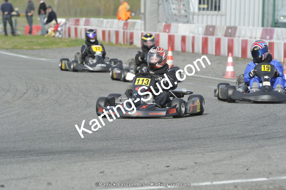 08/03/2015 : 1ère manche du Championnat du Sud à Muret (Photos Patrick Lascombes) 2015 — karting