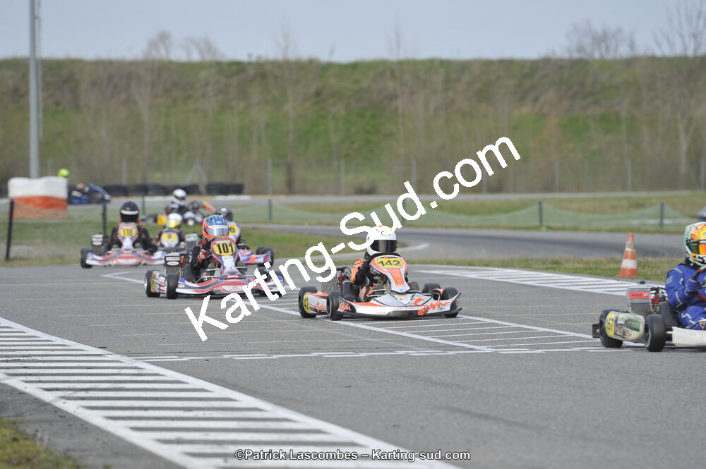 08/03/2015 : 1ère manche du Championnat du Sud à Muret (Photos Patrick Lascombes) 2015 — karting