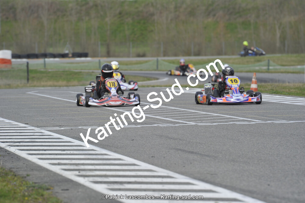 08/03/2015 : 1ère manche du Championnat du Sud à Muret (Photos Patrick Lascombes) 2015 — karting