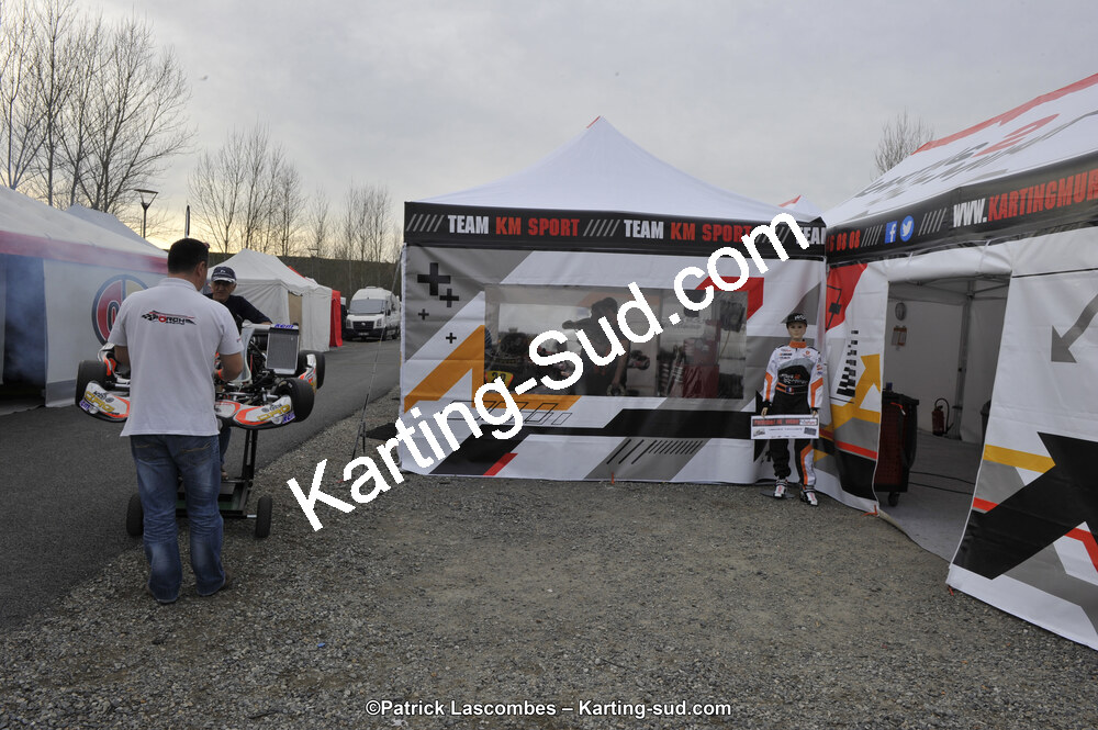 08/03/2015 : 1ère manche du Championnat du Sud à Muret (Photos Patrick Lascombes) 2015 — karting