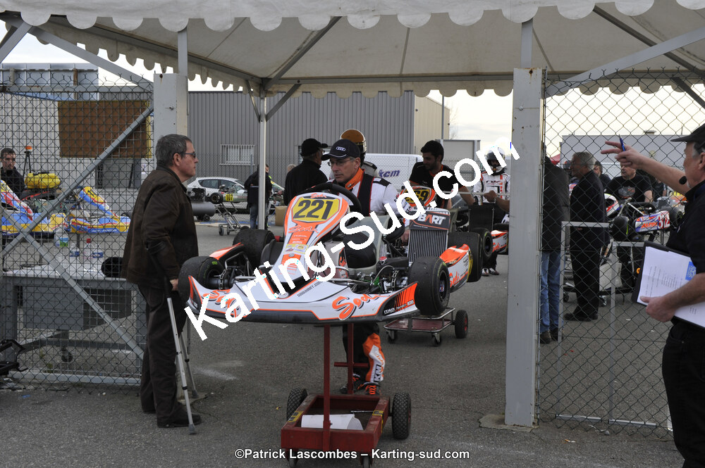 08/03/2015 : 1ère manche du Championnat du Sud à Muret (Photos Patrick Lascombes) 2015 — karting