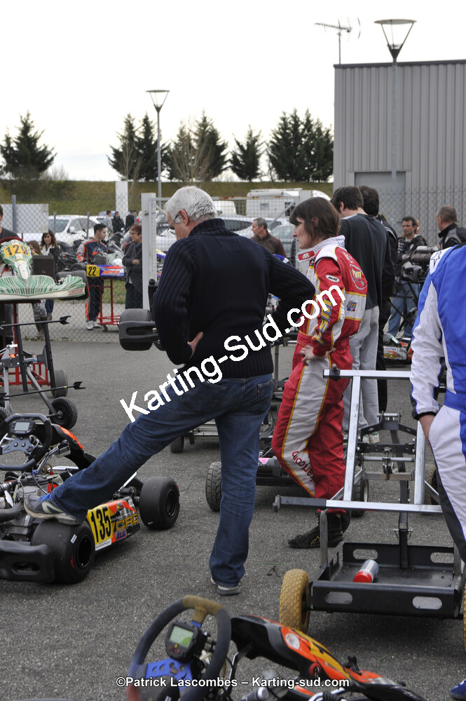 08/03/2015 : 1ère manche du Championnat du Sud à Muret (Photos Patrick Lascombes) 2015 — karting