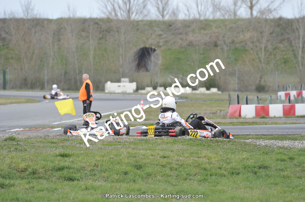 08/03/2015 : 1ère manche du Championnat du Sud à Muret (Photos Patrick Lascombes) 2015 — karting