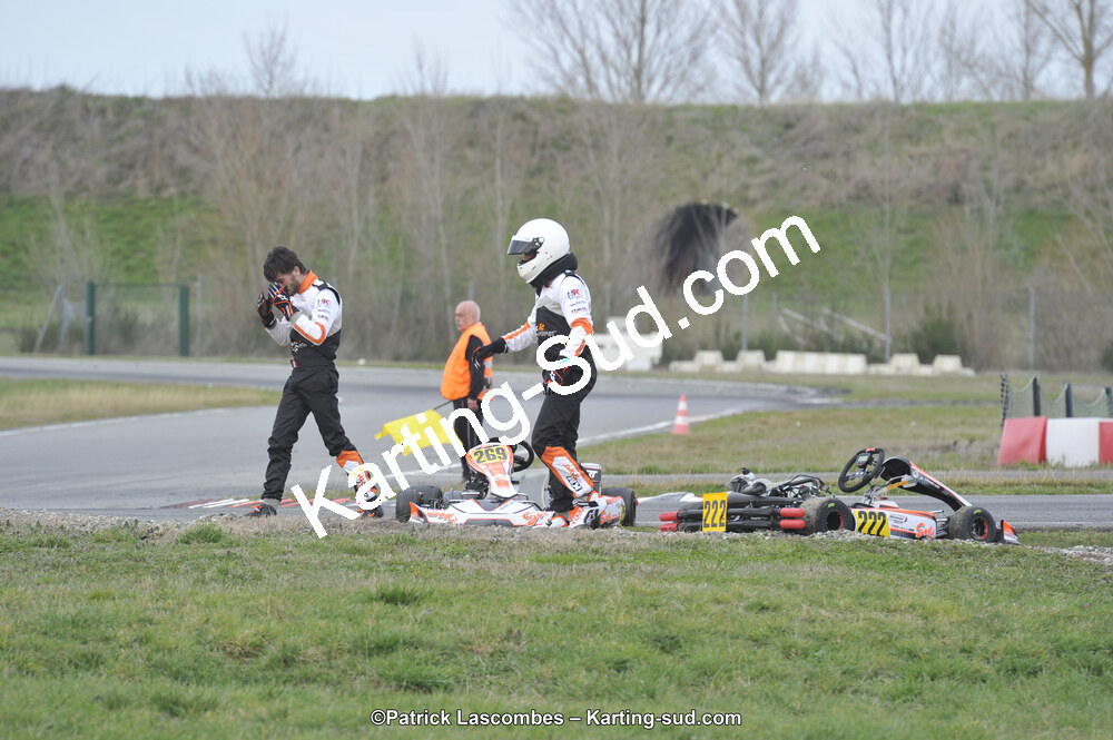 08/03/2015 : 1ère manche du Championnat du Sud à Muret (Photos Patrick Lascombes) 2015 — karting