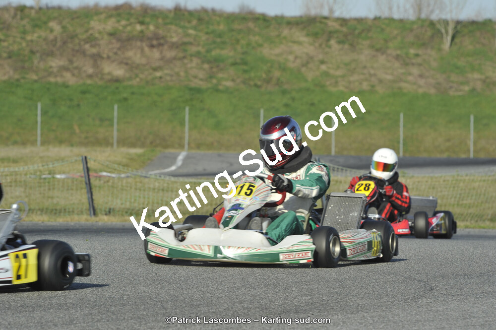 08/03/2015 : 1ère manche du Championnat du Sud à Muret (Photos Patrick Lascombes) 2015 — karting