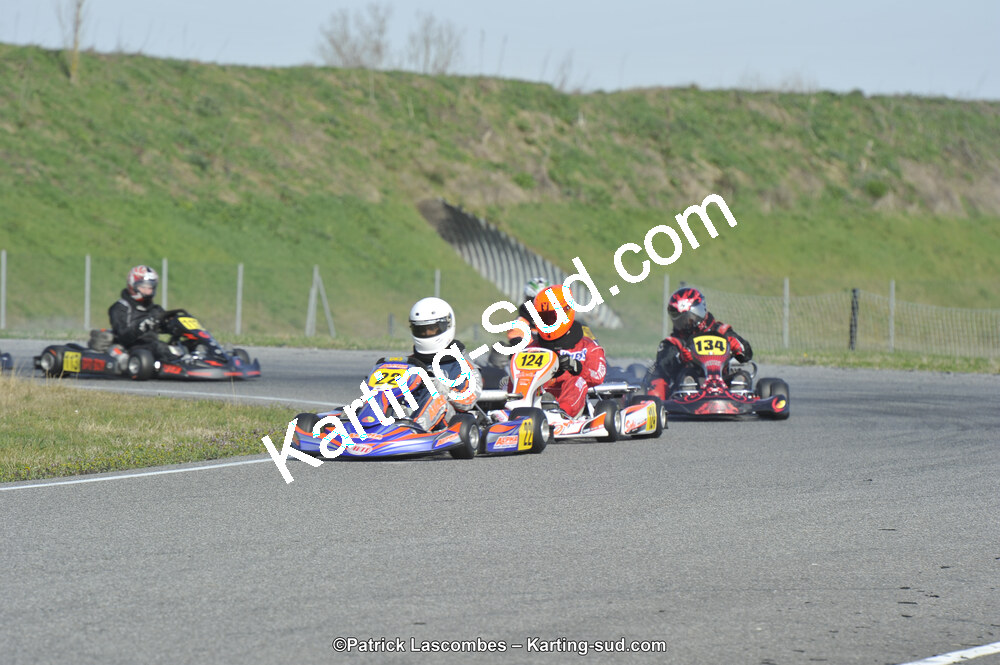 08/03/2015 : 1ère manche du Championnat du Sud à Muret (Photos Patrick Lascombes) 2015 — karting
