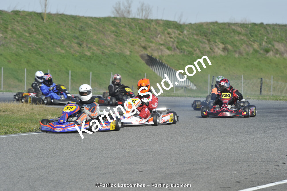 08/03/2015 : 1ère manche du Championnat du Sud à Muret (Photos Patrick Lascombes) 2015 — karting