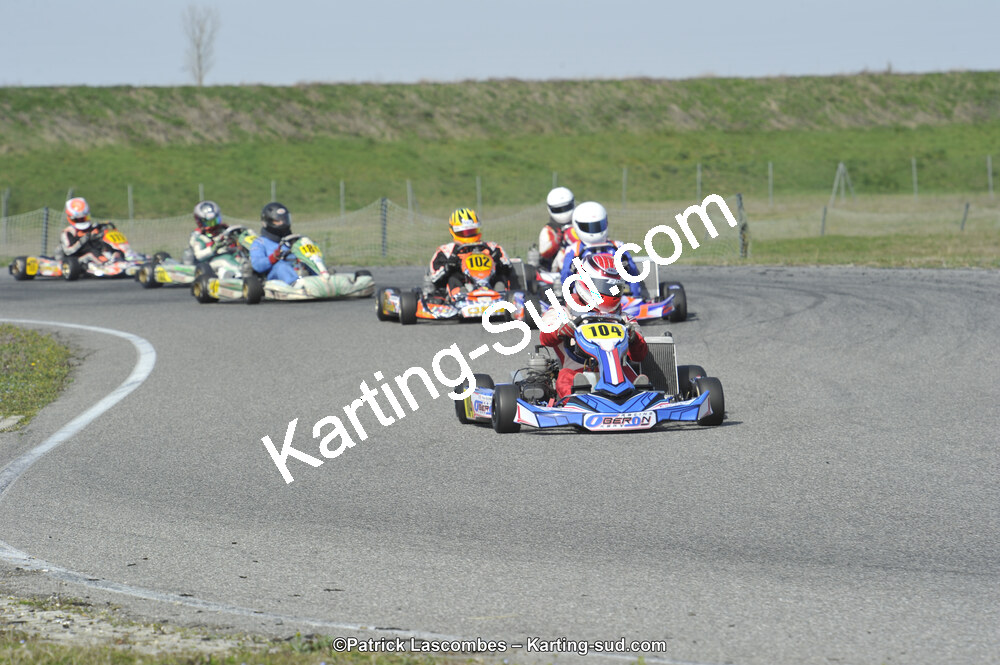 08/03/2015 : 1ère manche du Championnat du Sud à Muret (Photos Patrick Lascombes) 2015 — karting