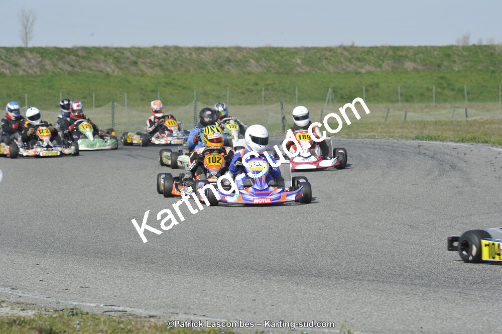 08/03/2015 : 1ère manche du Championnat du Sud à Muret (Photos Patrick Lascombes) 2015 — karting