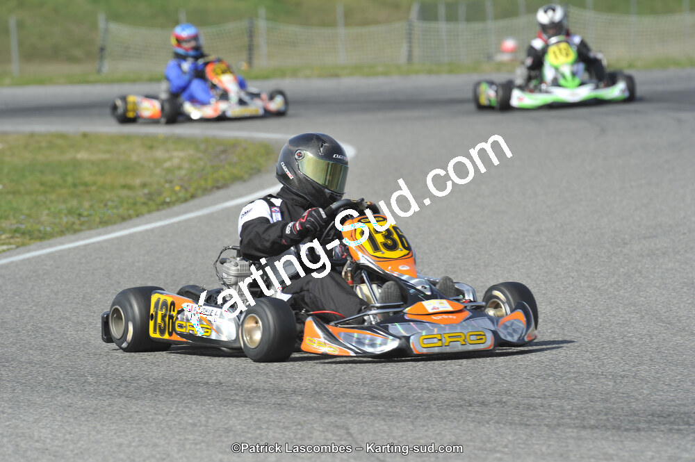 08/03/2015 : 1ère manche du Championnat du Sud à Muret (Photos Patrick Lascombes) 2015 — karting