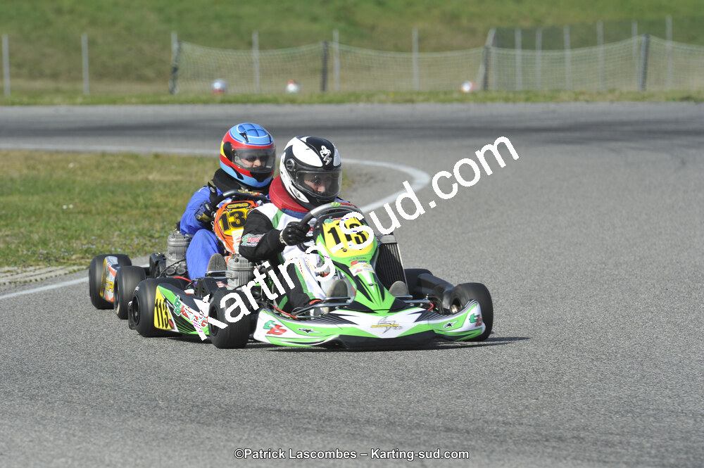 08/03/2015 : 1ère manche du Championnat du Sud à Muret (Photos Patrick Lascombes) 2015 — karting