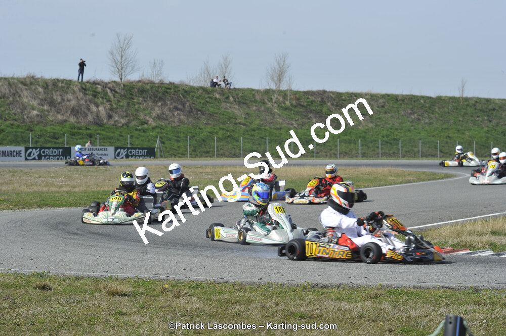 08/03/2015 : 1ère manche du Championnat du Sud à Muret (Photos Patrick Lascombes) 2015 — karting